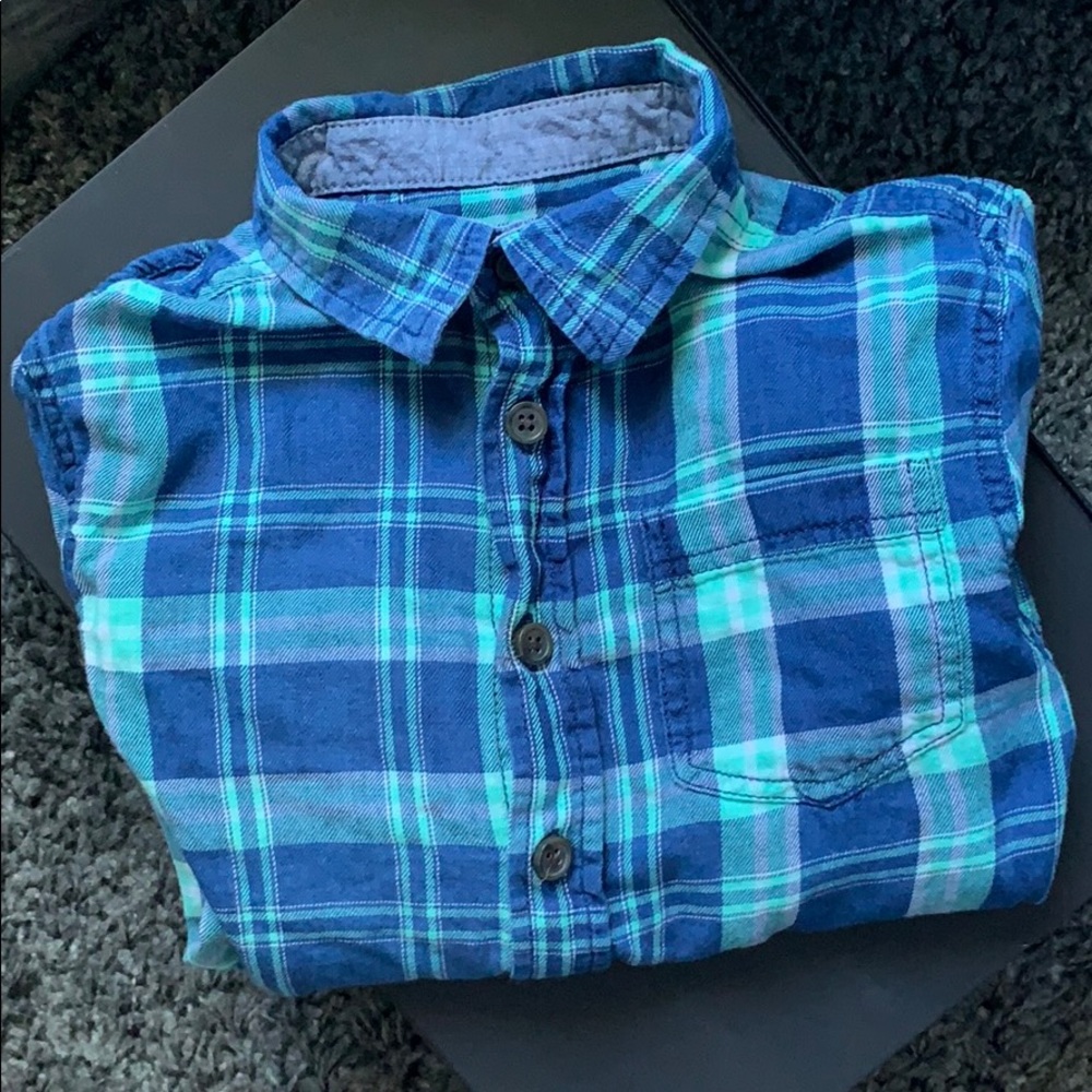 Cat and Jack Boys Long Sleeve Dress Shirt